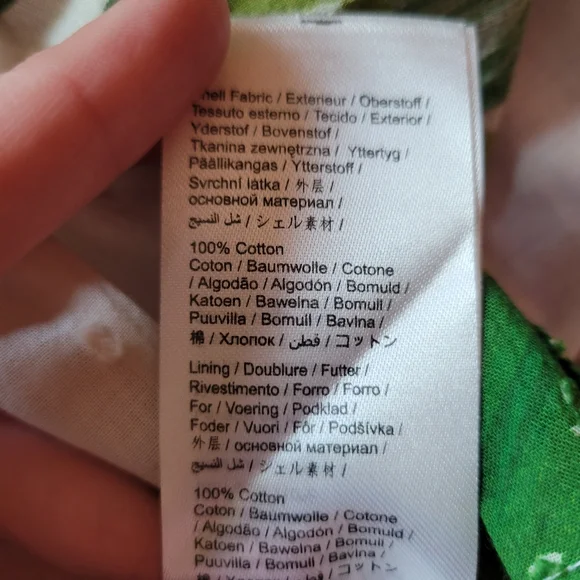 NWT FARM Rio Mixed White Layered Floral Midi Dress Size S - Picture 14 of 14